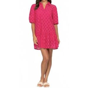 NEW MAHILA heidi dress in magenta